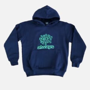 ADWYSD ALWAYS LOGO HOODIE NAVY