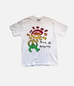 ADWYSD ALWAYS PEACE WHITE T SHIRT