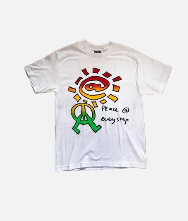 ADWYSD ALWAYS PEACE WHITE T SHIRT