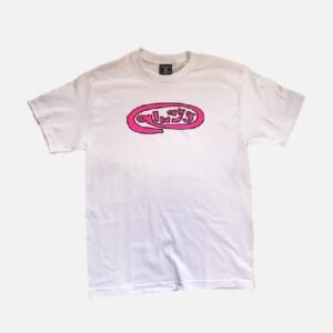 ADWYSD ALWAYS PINK OVAL WHITE T SHIRT