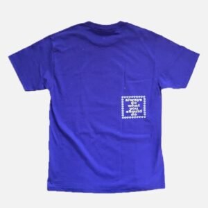 ADWYSD BELIEVE T SHIRT ROYAL BLUE