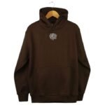 ADWYSD ALWAYS SMALL EMBROID @SUN HOODIE BROWN