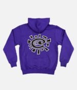 ADWYSD ALWAYS UP ZIP UP HOODIE PURPLE