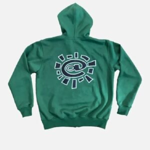 ADWYSD ALWAYS ZIP UP HOODIE GREEN