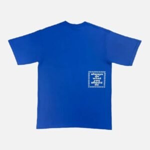ADWYSD BELIEVE T SHIRT ROYAL BLUE