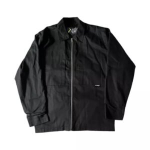 ADWYSD Chain Harrington Jacket – Black