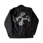 ADWYSD Chain Harrington Jacket – Black