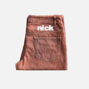 ADWYSD NICK BURNT JEANS ORANGE
