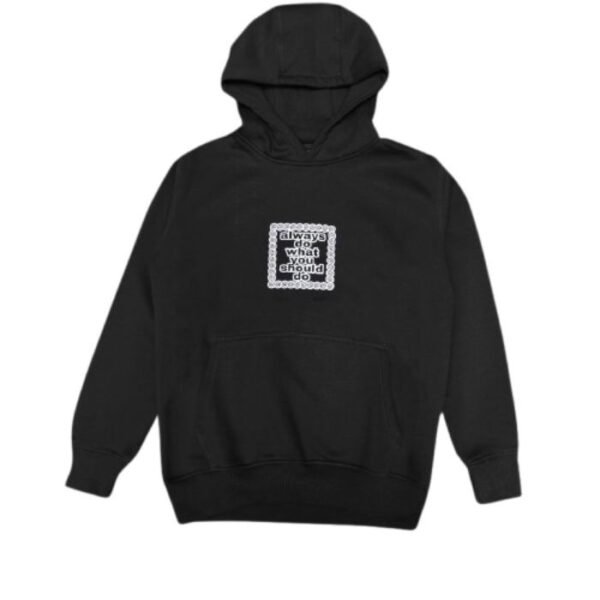 ALWAYS ADWYSD CORE HOODIE BLACK