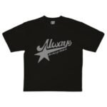 ALWAYS STAR UP TSHIRT BLACK