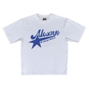 ALWAYS STAR UP TSHIRT WHITE
