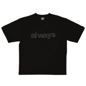 ALWAYS UP PRO MODEL TSHIRT BLACK