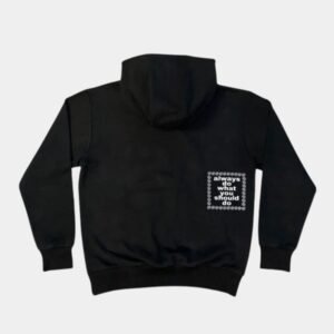 Adwysd Goth Hoodie Black