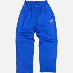 Adwysd No Cuff Blue Joggers