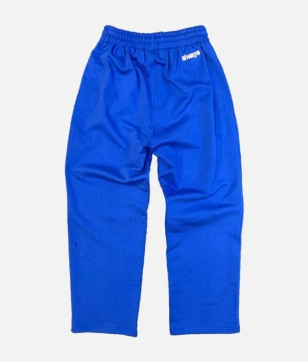 Adwysd No Cuff Blue Joggers