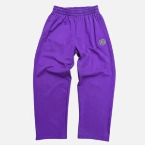 Adwysd No Cuff Joggers Purple