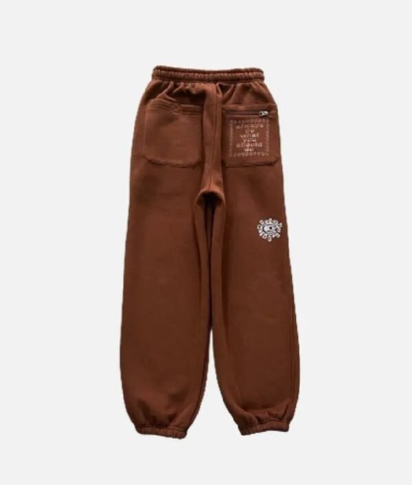 Adwysd Relaxed Brown Joggers