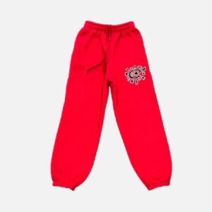 Adwysd Relaxed Red Joggers