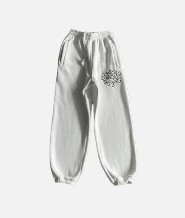 Adwysd Relaxed White Joggers