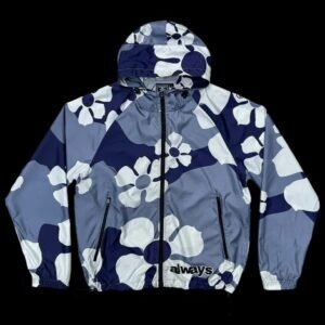Packable Bandemic Jacket – White Flower