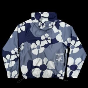 Packable Bandemic Jacket – White Flower