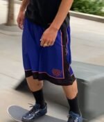 Adwysd Always Court Shorts Royal Blue/Orange