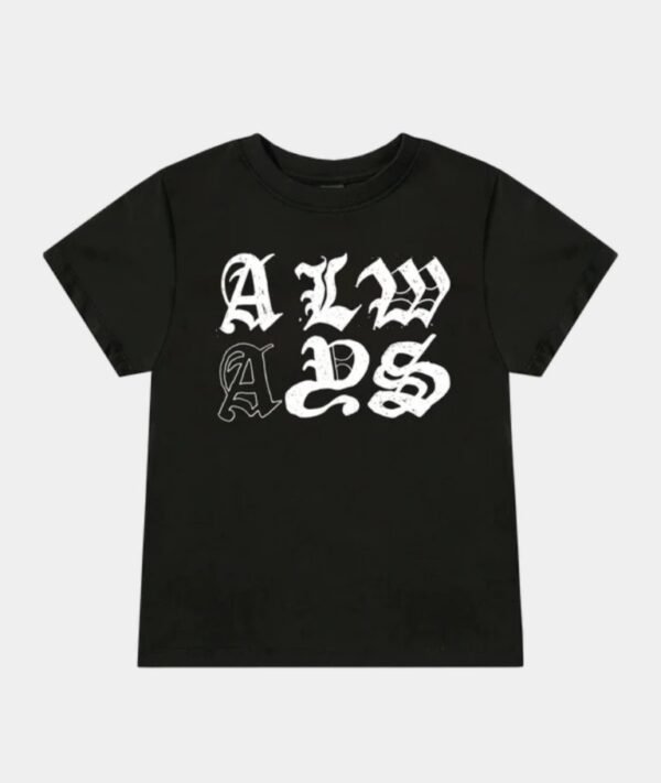 Adwysd Goth Shane baby Tee – Black
