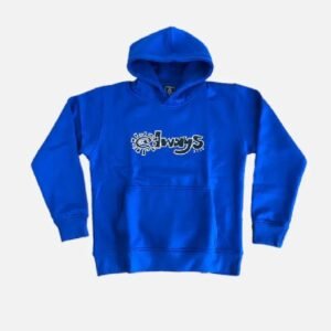 ADWYSD ALWAYS HOODIE ROYAL BLUE