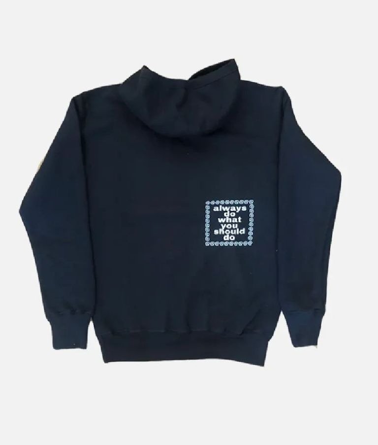 ADWYSD ALWAYS MANEKI NEKO BLACK HOODIE
