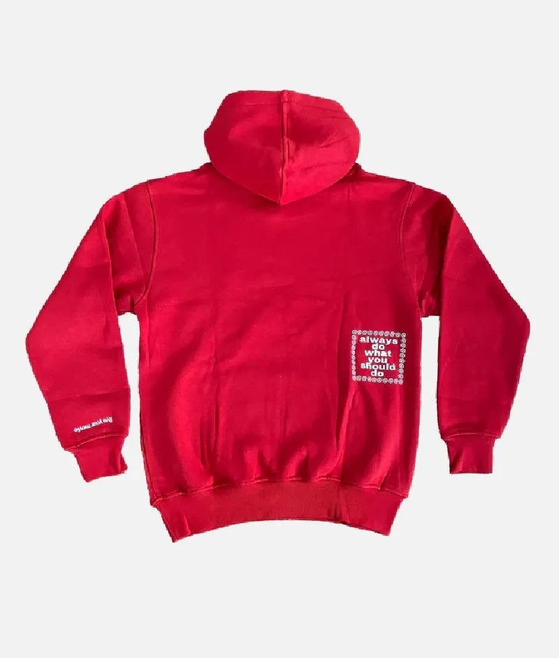 ADWYSD @SUN HOODIE RED