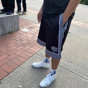 Adwysd Court Black/Silver Shorts