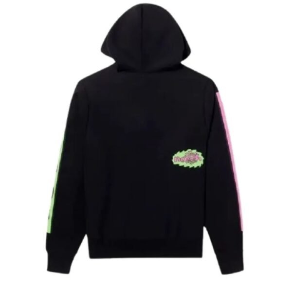 Noah X Adwysd Zip Up Black Hoodie