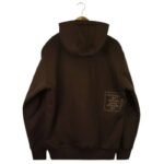 Adwysd Always Small Embroid @Sun Hoodie Brown