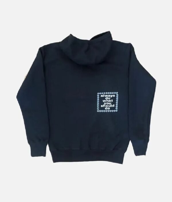 Adwysd Always Bulldog Black Hoodie