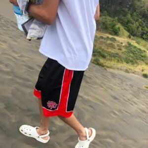 Adwysd Always Court Shorts Red Black