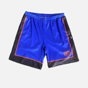 Adwysd Always Court Shorts Royal Blue Orange