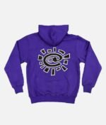Adwysd Always Up Zip Up Hoodie Purple