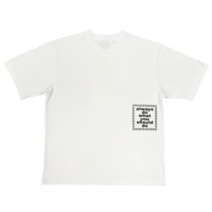 Adwysd Always Peace White T Shirt