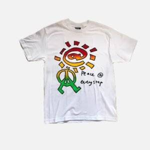 Adwysd Always Peace White T Shirt