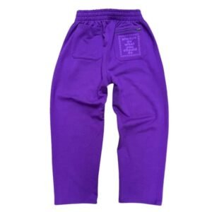 Adwysd Always Premium No Cuff Purple Joggers