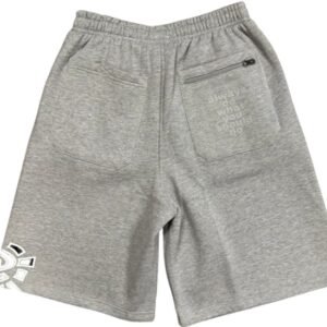 Adwysd Relaxed Logo Sun Jogger Grey Shorts