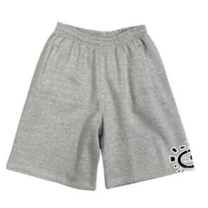 Adwysd Relaxed Logo Sun Jogger Grey Shorts