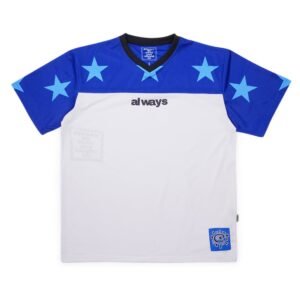 Always Micro Mesh Star Football Jersey Blue / Navy