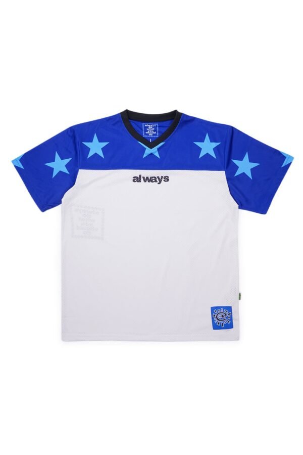 Always Micro Mesh Star Football Jersey Blue / Navy