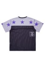 Always Micro Mesh Star Football Jersey Grey / Purple