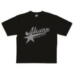 Always Star Up Tshirt Black
